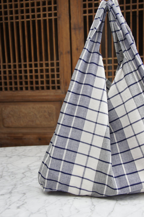 Blue White Checkers