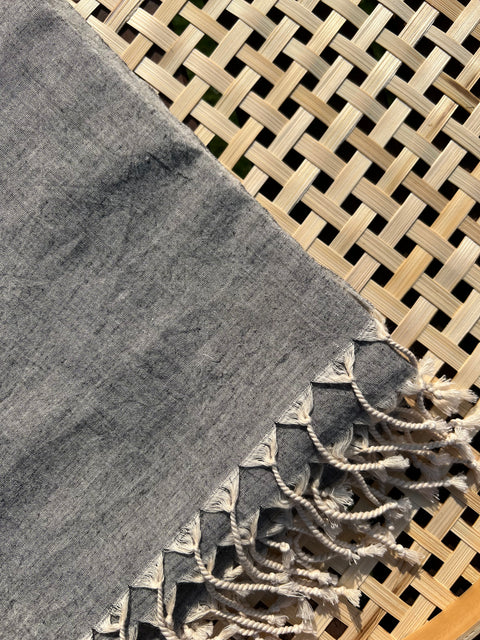 Handloom Woven Cotton Scarf - City
